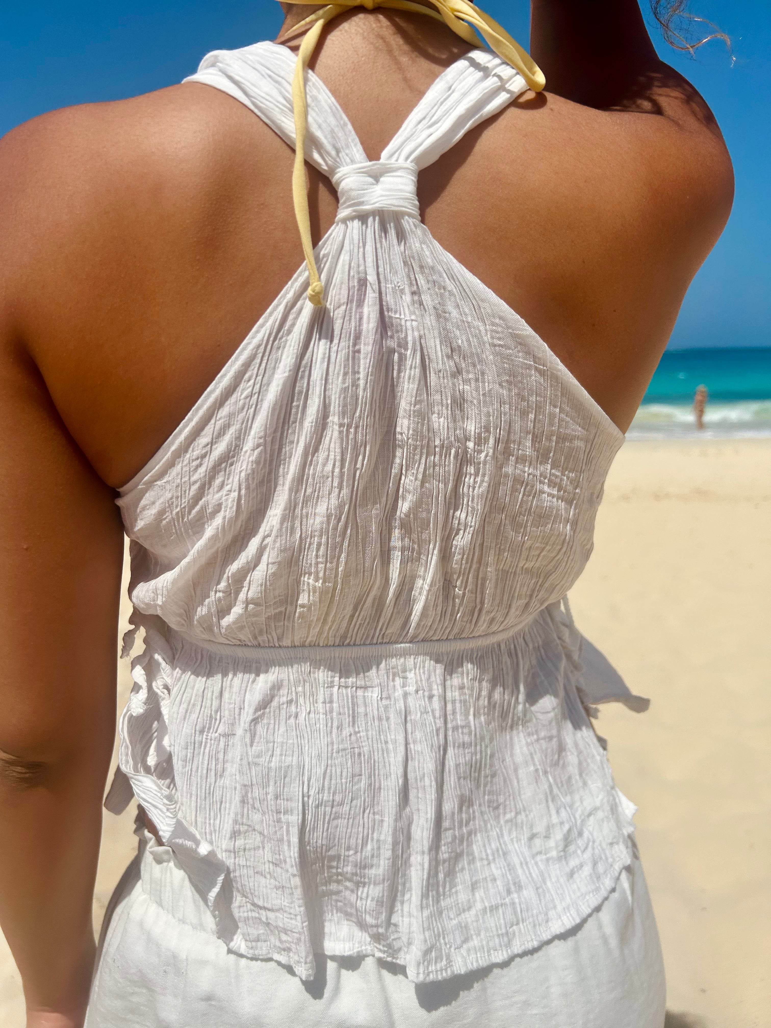Halter neck top